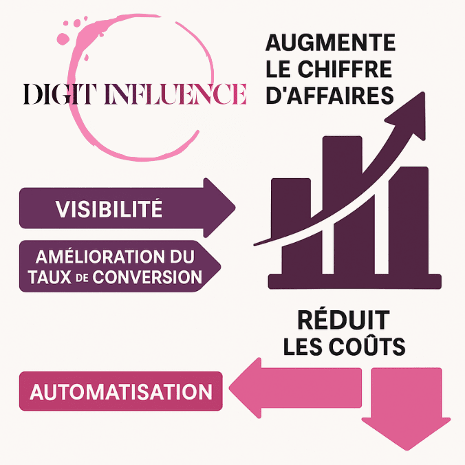 croissance augmentation du chiffre d'affaires
